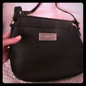 DKNY black crossbody